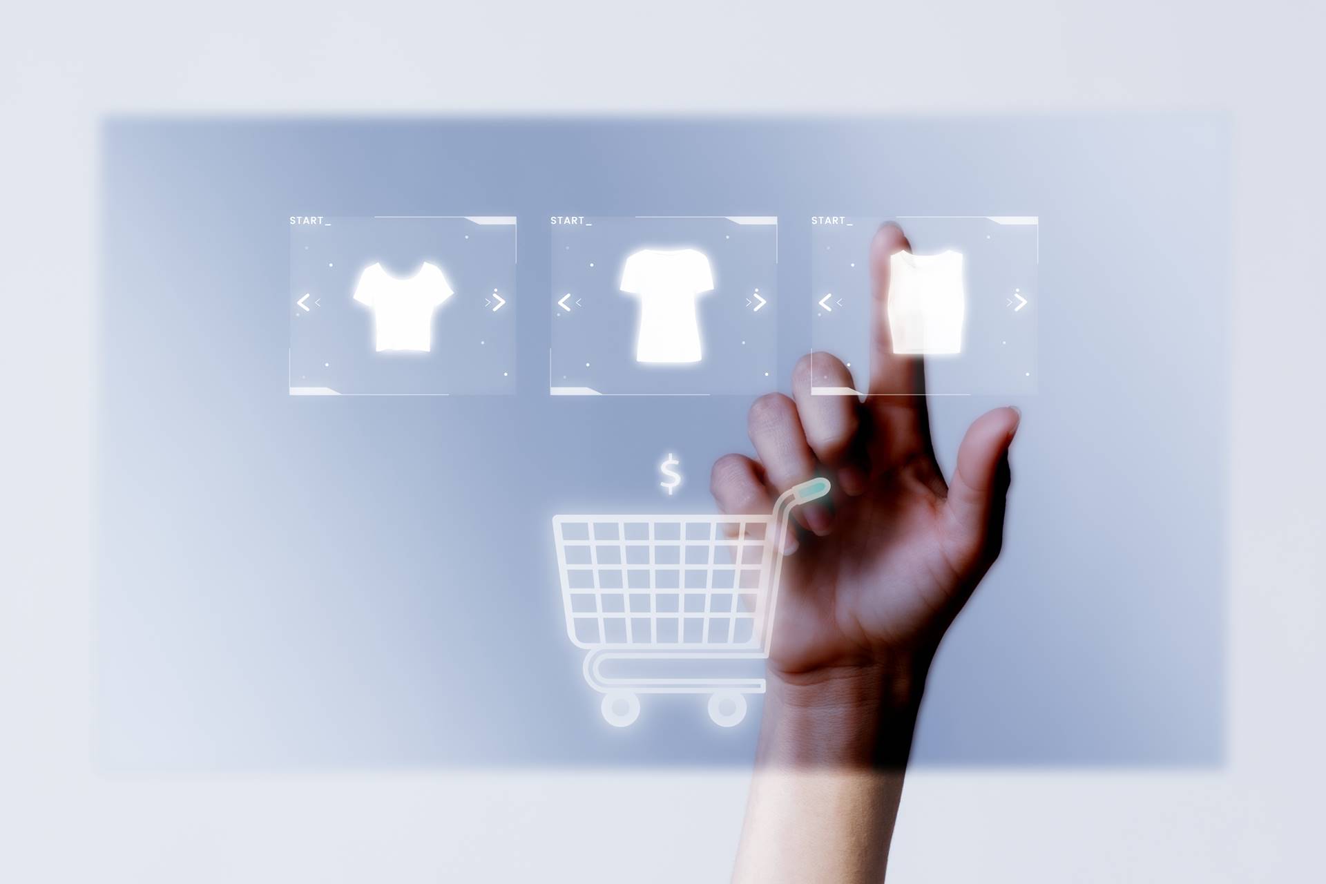 E-commerce - landing page
