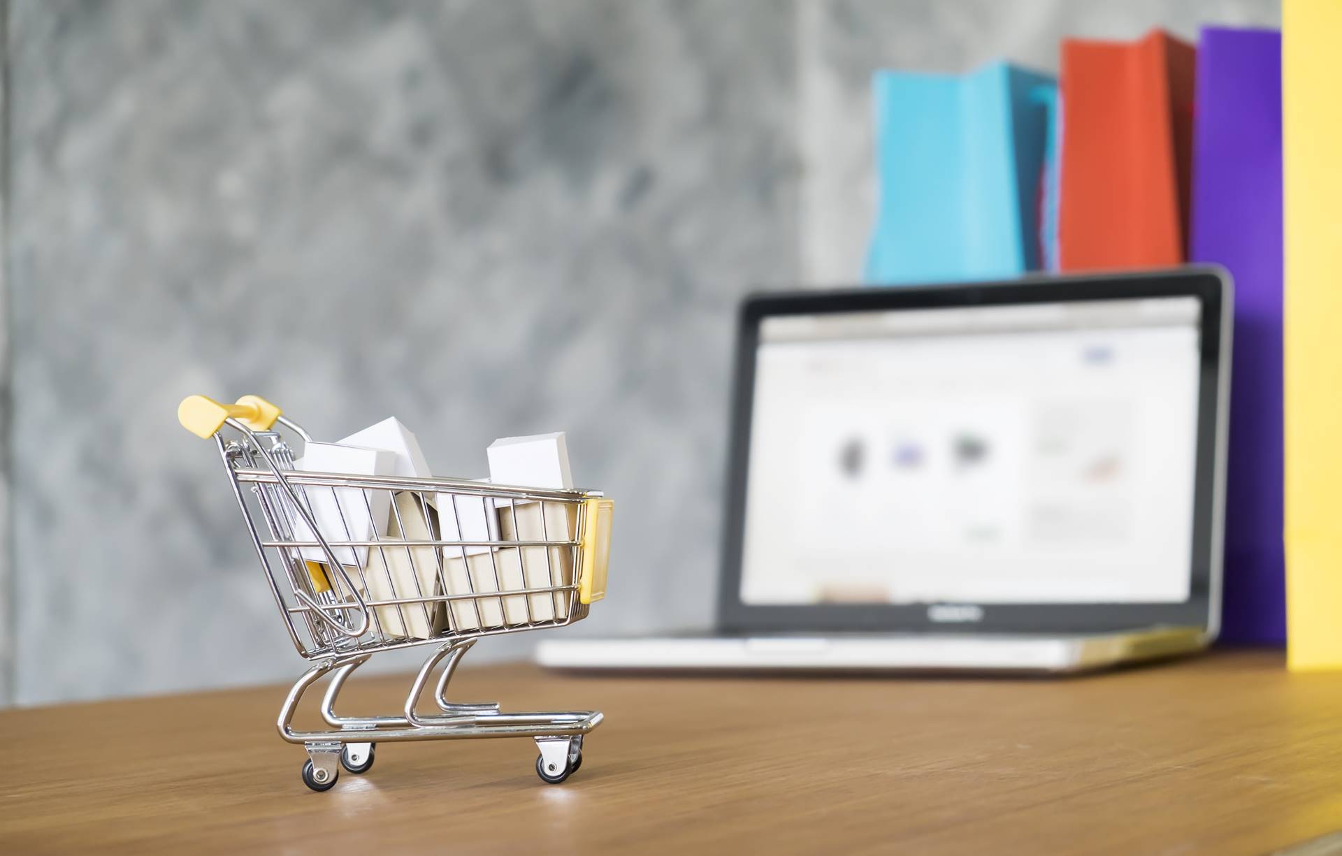 E-commerce online - carrello della spesa