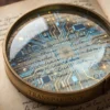 A lens uncovers the use of AI behind a text, why use disclaimers
